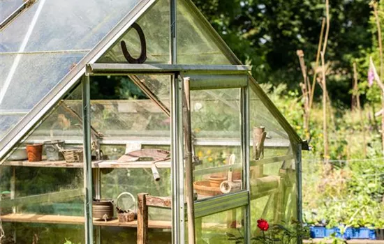 Gute Möblierung im Gewächshaus schafft Platz  Gute Möblierung im Gewächshaus schafft Platz