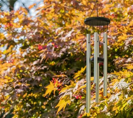 Der Klanggarten: Windspiel, und Co. sorgen für Erholung