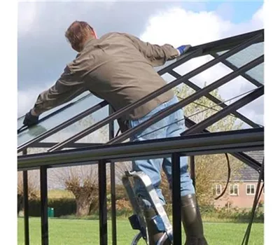 ACD Gewächshaus Montage