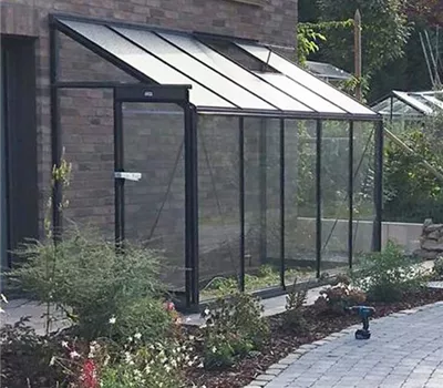 Gewächshaus MR2 RAL Farbe <1,55 m> Gewächshaus MR2 RAL Farbe <1,55 m>