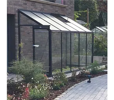 Anlehn-Gewächshaus MR2 ALU <1,55 m> Anlehn-Gewächshaus MR2 ALU <1,55 m>