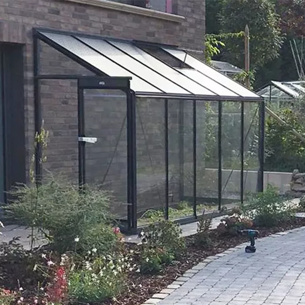 Anlehn-Gewächshaus MR2 ALU <1,55 m>