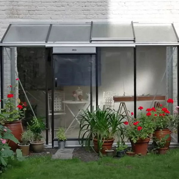 Balkon-Gewächshaus Miccolo ALU <0,82 m>