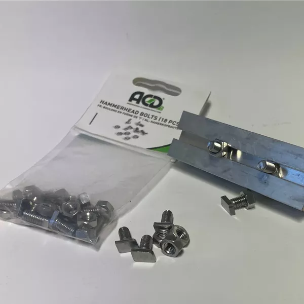 Hammerkopf Schrauben für ACD Gewächshäuser Hammerkopf Schrauben für ACD Gewächshäuser