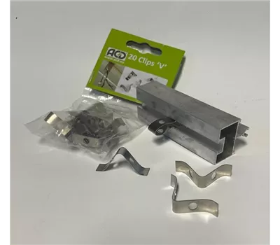 V- Klammern, Edelstahl