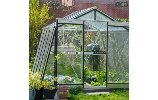 Aktions-Gewächshaus S104 ALU Aktions-Gewächshaus S104 ALU