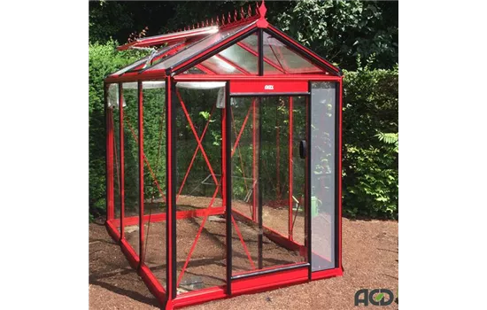 Gewächshaus Piccolo RAL Farbe <1,59 m> Gewächshaus Piccolo RAL Farbe <1,59 m>