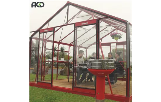 Gewächshaus R4 RAL Farbe <3,80 m> Gewächshaus R4 RAL Farbe <3,80 m>