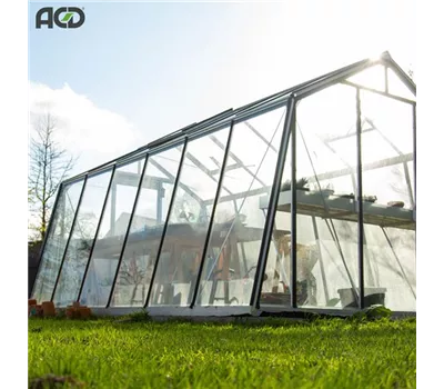 Gewächshaus Schräg-S1 ALU <3,06 m> Gewächshaus Schräg-S1 ALU <3,06 m>