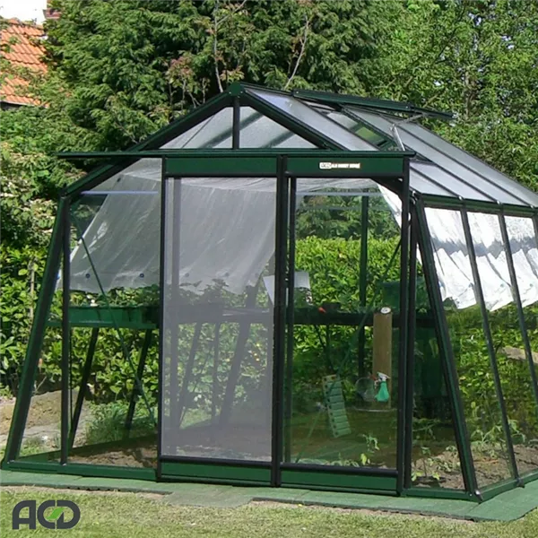 Gewächshaus Schräg-S1 RAL Farbe <3,06 m>