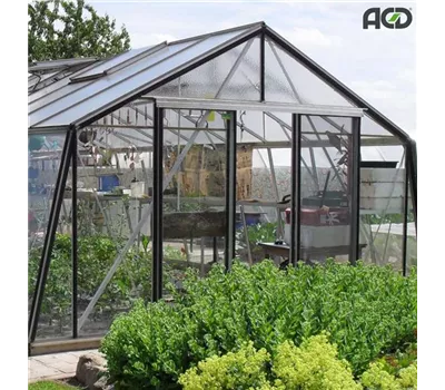 Gewächshaus Schräg-S3 ALU <4,53 m>