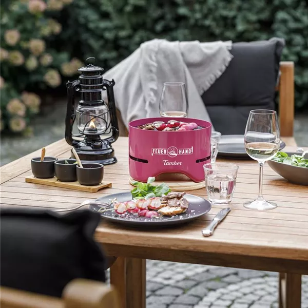 Feuerhand Tischgrill TAMBER 'Telemagenta'