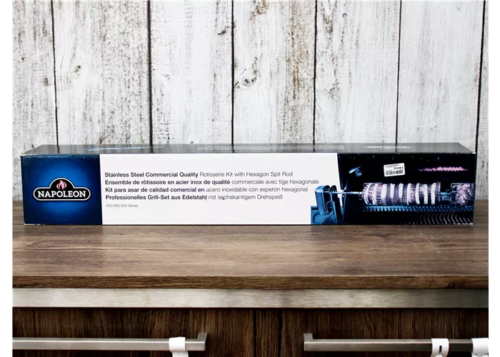 Napoleon Edelstahl Drehspieß LE, LEX485, P500, PRO500