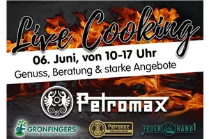 Live-Cooking mit Petromax bei Grönfingers