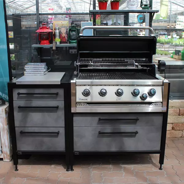 Burnout Kitchen Outdoorküche 'Smoke' - AUSSTELLUNGSSTÜCK