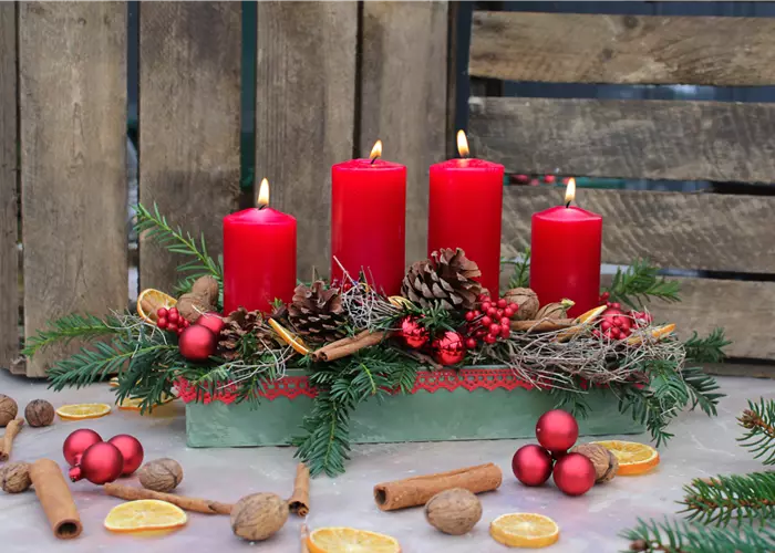 Adventsgesteck-Workshop